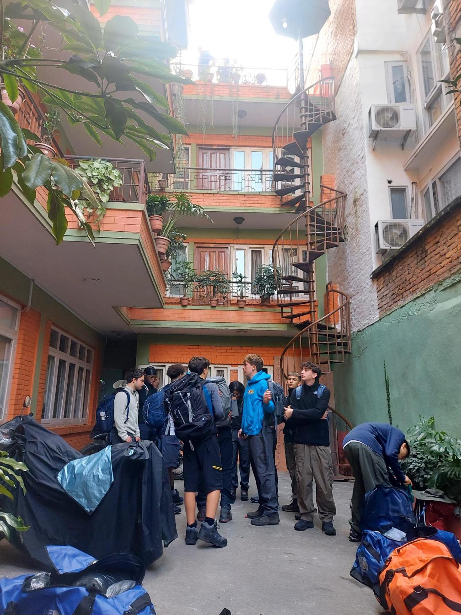 Hotel Backpackers Inn Kathmandu Exterior photo